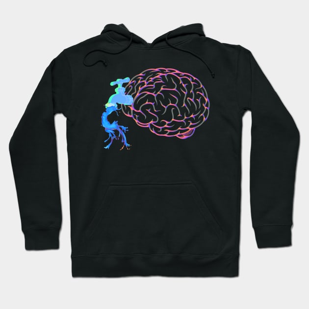 brains on tap Hoodie by TJWDraws